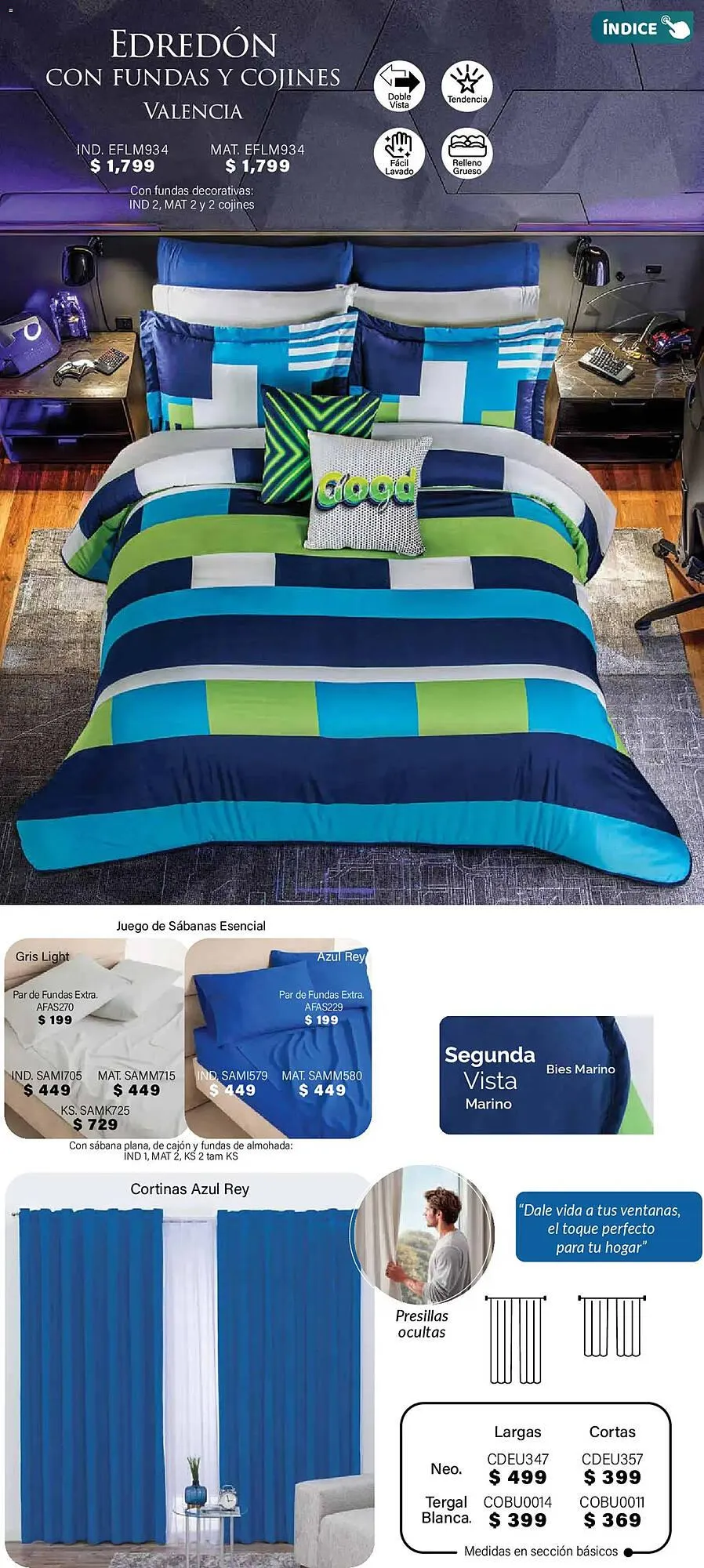 Catálogo de Catálogo Colchas Concord 1 de noviembre al 1 de febrero 2026 - Pagina 119