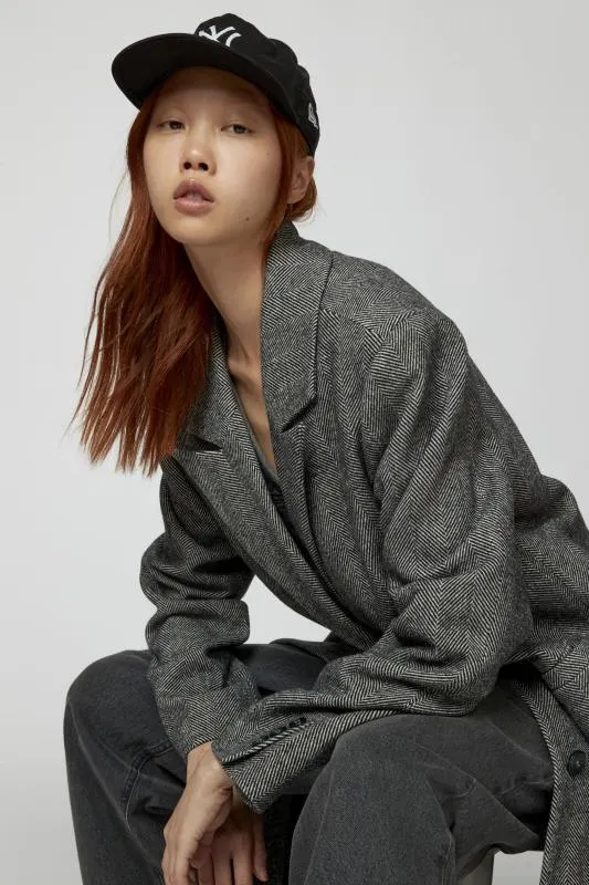 UO Drew Longline Overcoat