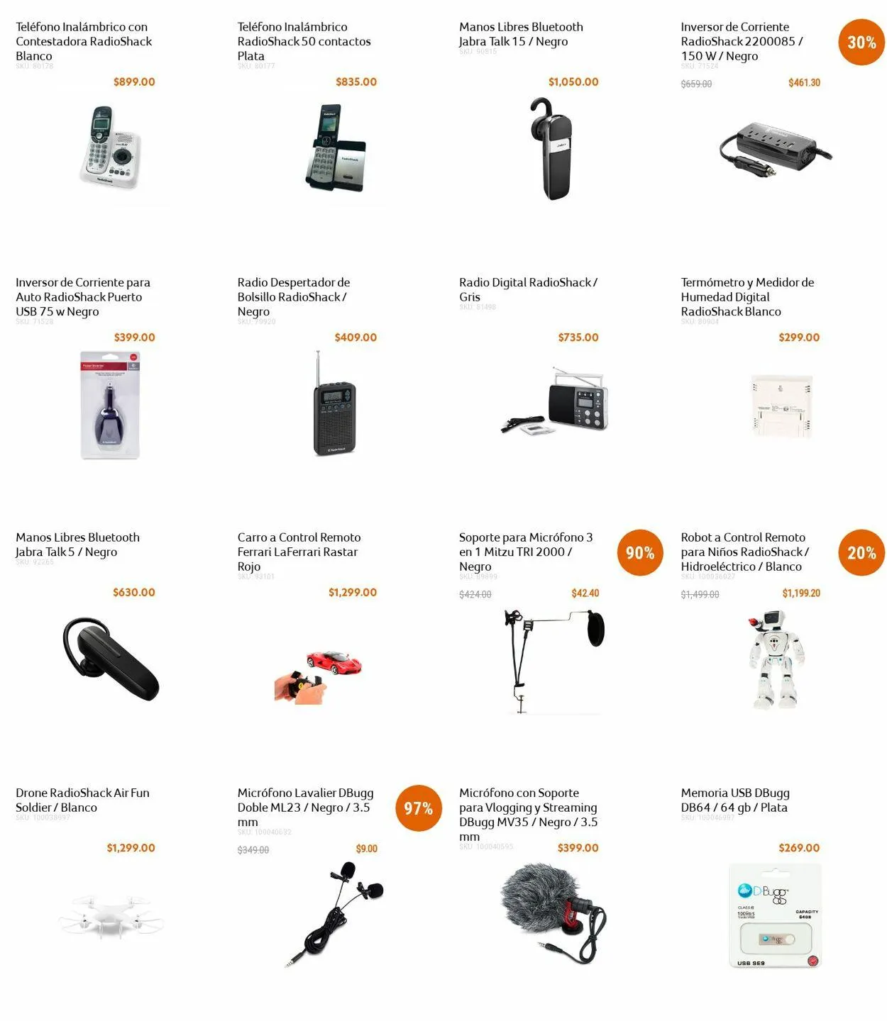 Catálogo de Radio Shack Oferta actual 28 de agosto al 12 de septiembre 2024 - Pagina 3