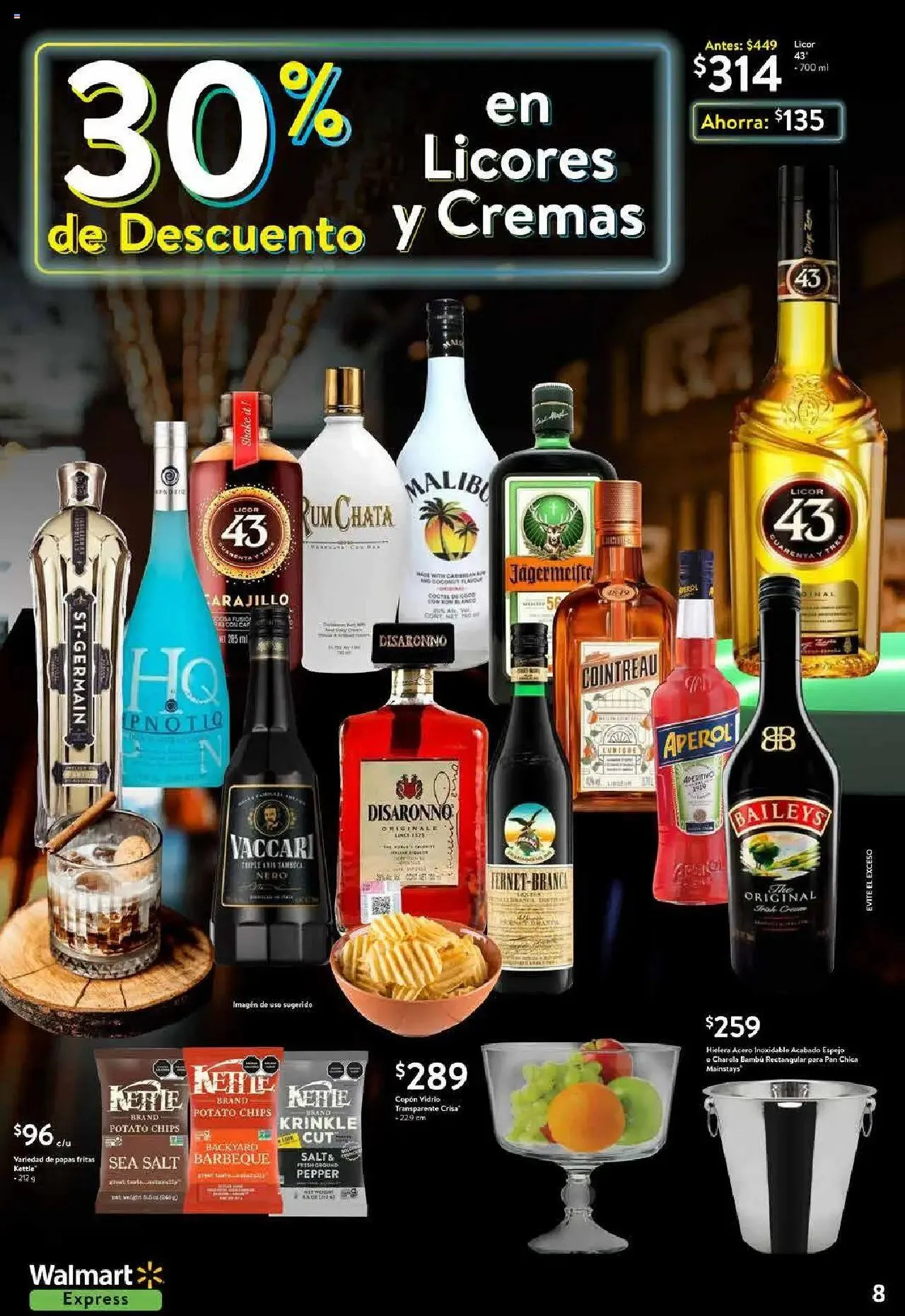 Catálogo de Walmart Express folleto Vinos y Licores 1 de mayo al 11 de mayo 2025 - Pagina 8