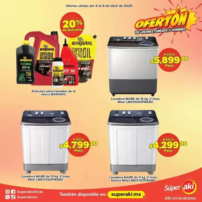 Catálogo de Oferton 4 de abril al 6 de abril 2025 - Pagina 19