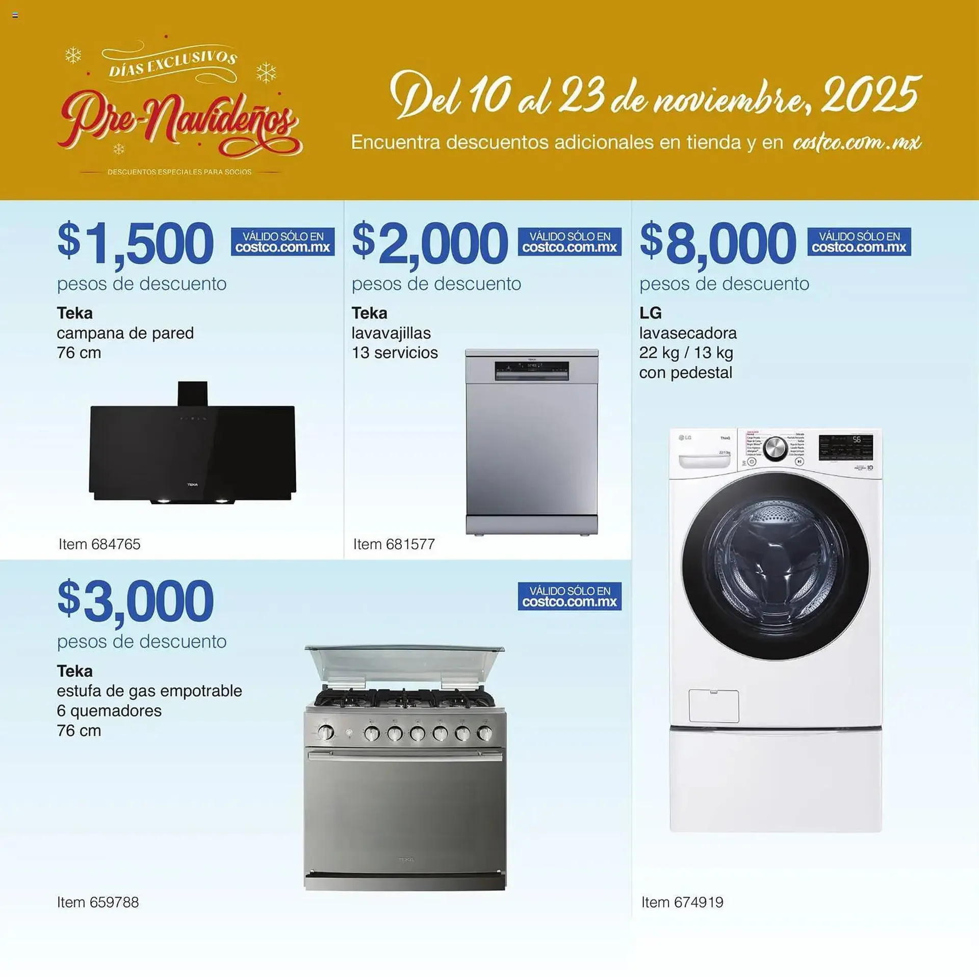 Catálogo de Catálogo Costco 10 de noviembre al 24 de noviembre 2025 - Pagina 22