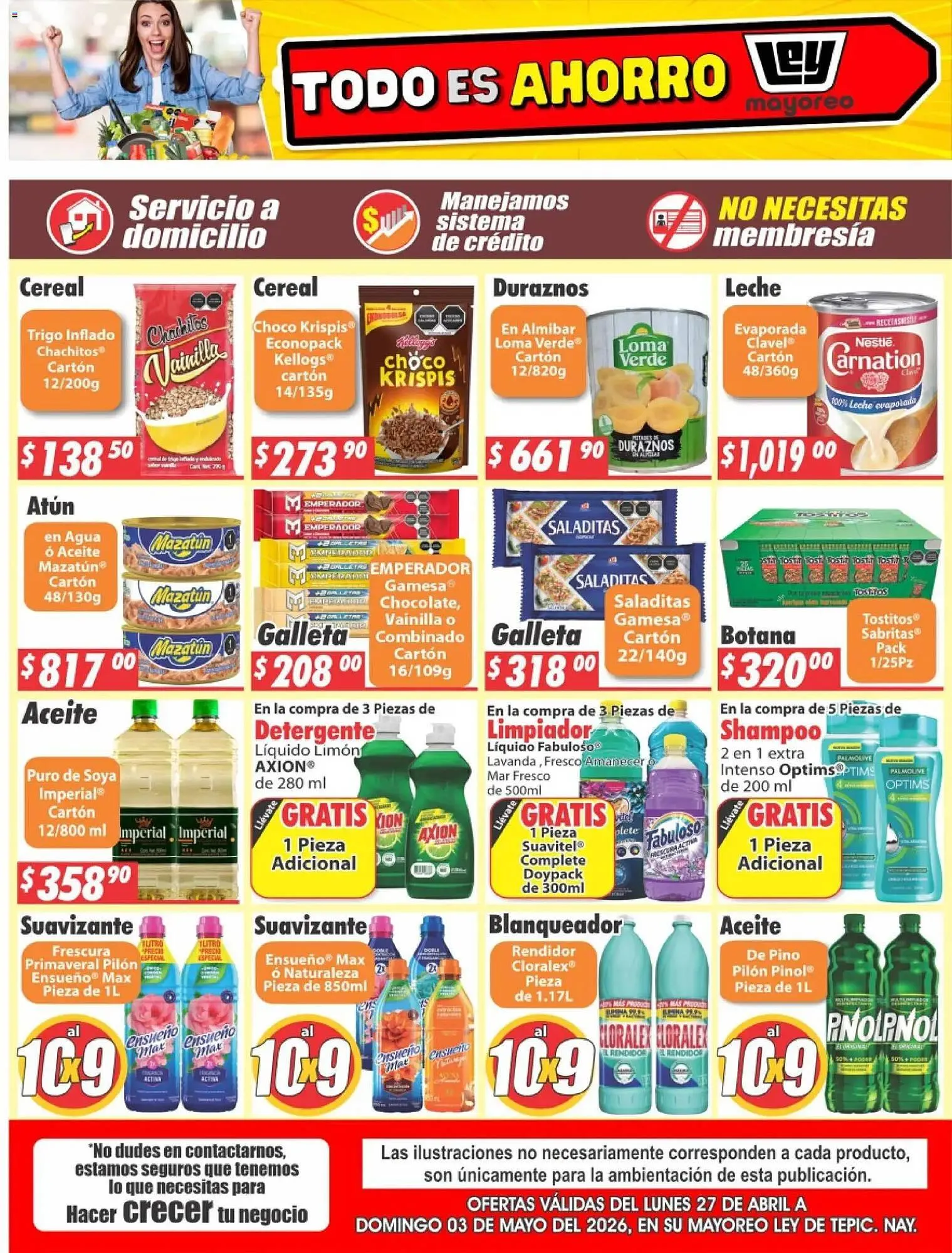 Catálogo de Folleto Casa Ley 27 de abril al 3 de mayo 2026 - Pagina 2