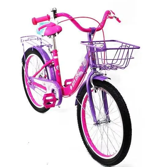 Bicicleta Bike R-20 Niña Fiusha con Morado