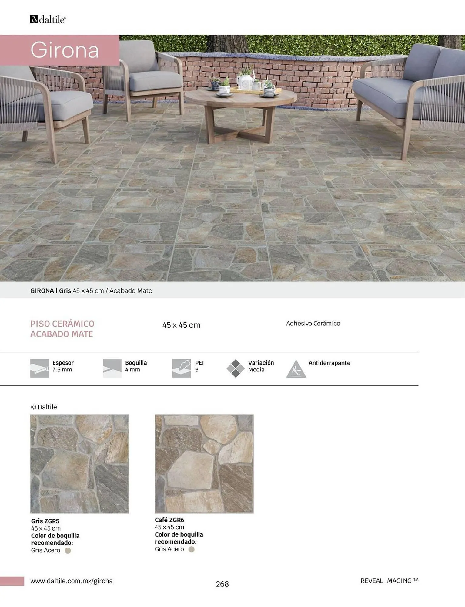 Catálogo de Catálogo Daltile 1 de enero al 31 de diciembre 2024 - Pagina 268