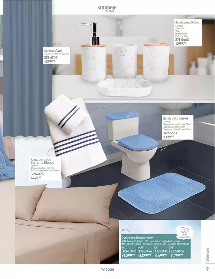 Catálogo de ANDREA | ANDREA HOME 26 de enero al 24 de mayo 2025 - Pagina 9