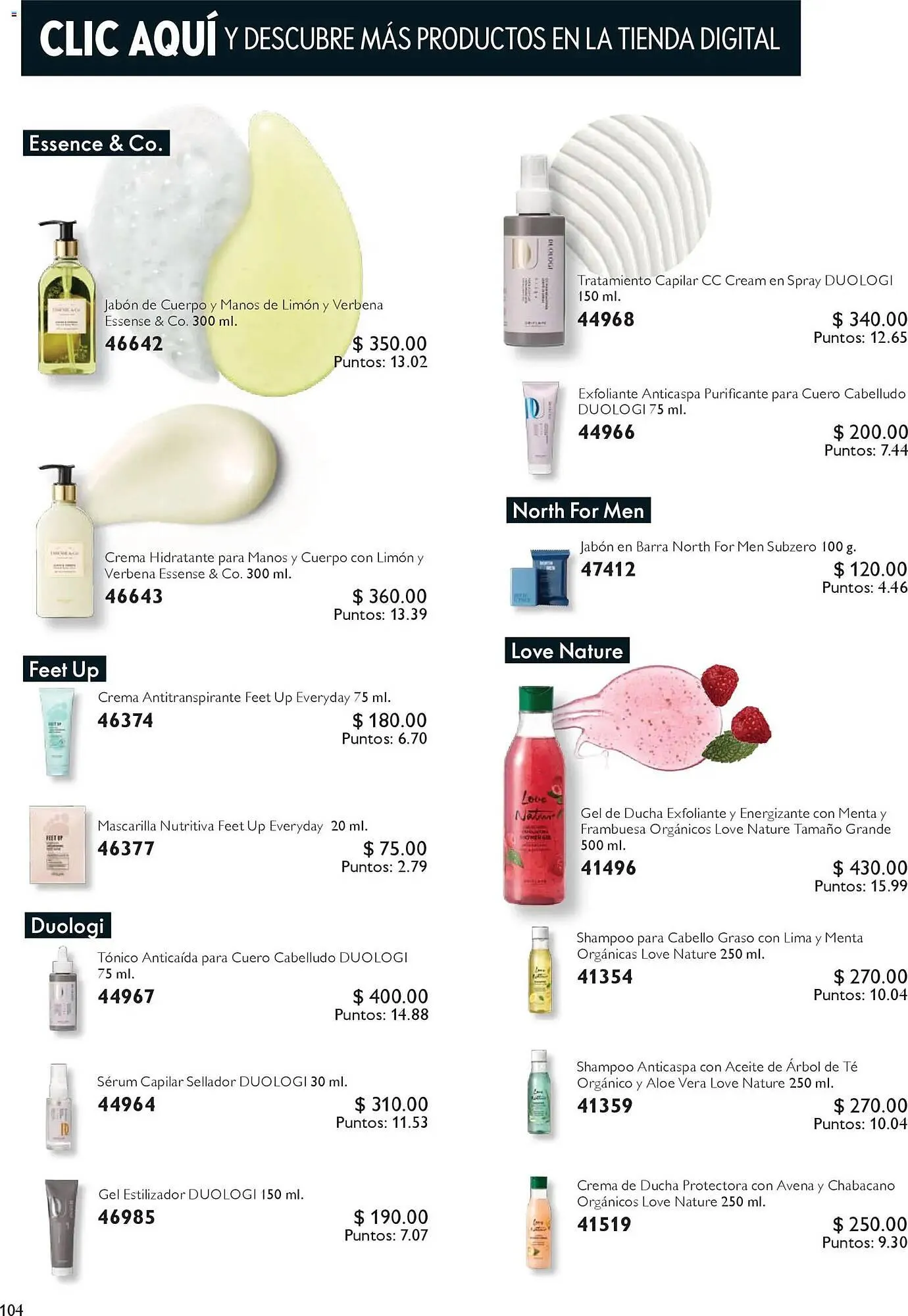 Catálogo de Catálogo Oriflame 27 de diciembre al 24 de enero 2026 - Pagina 104