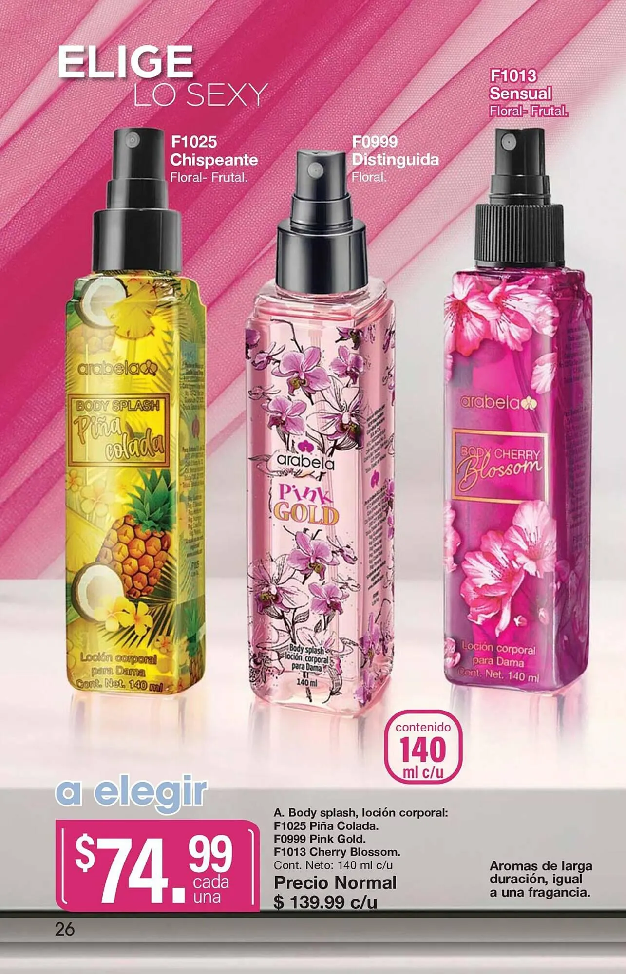 Catálogo de Catálogo Arabela 11 de agosto al 24 de agosto 2023 - Pagina 26