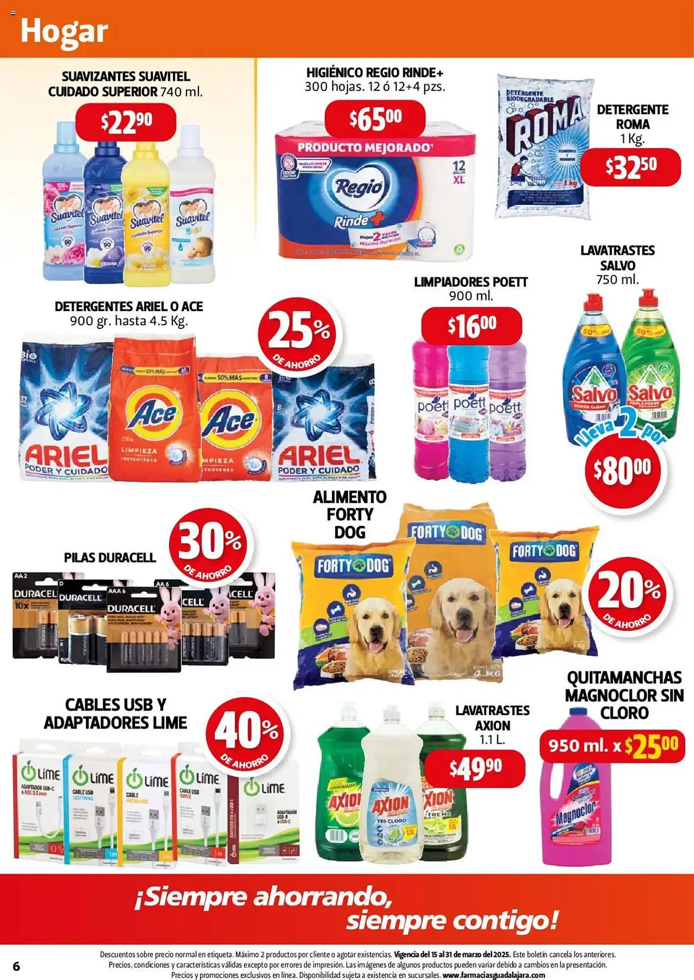 Catálogo de Catálogo Farmacias Guadalajara 15 de marzo al 31 de marzo 2025 - Pagina 6