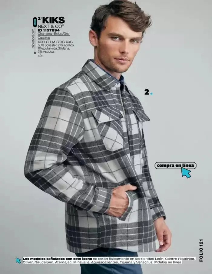 Catálogo de CHAMARRAS | 2024 | 1E 5 de noviembre al 31 de enero 2025 - Pagina 123