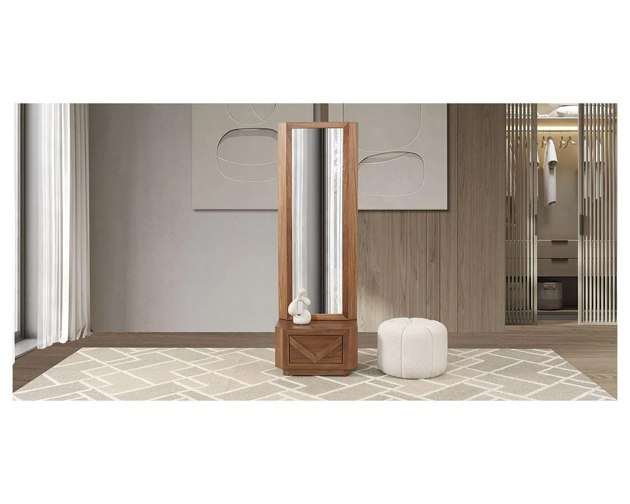 Espejo Vertical Vitto Café