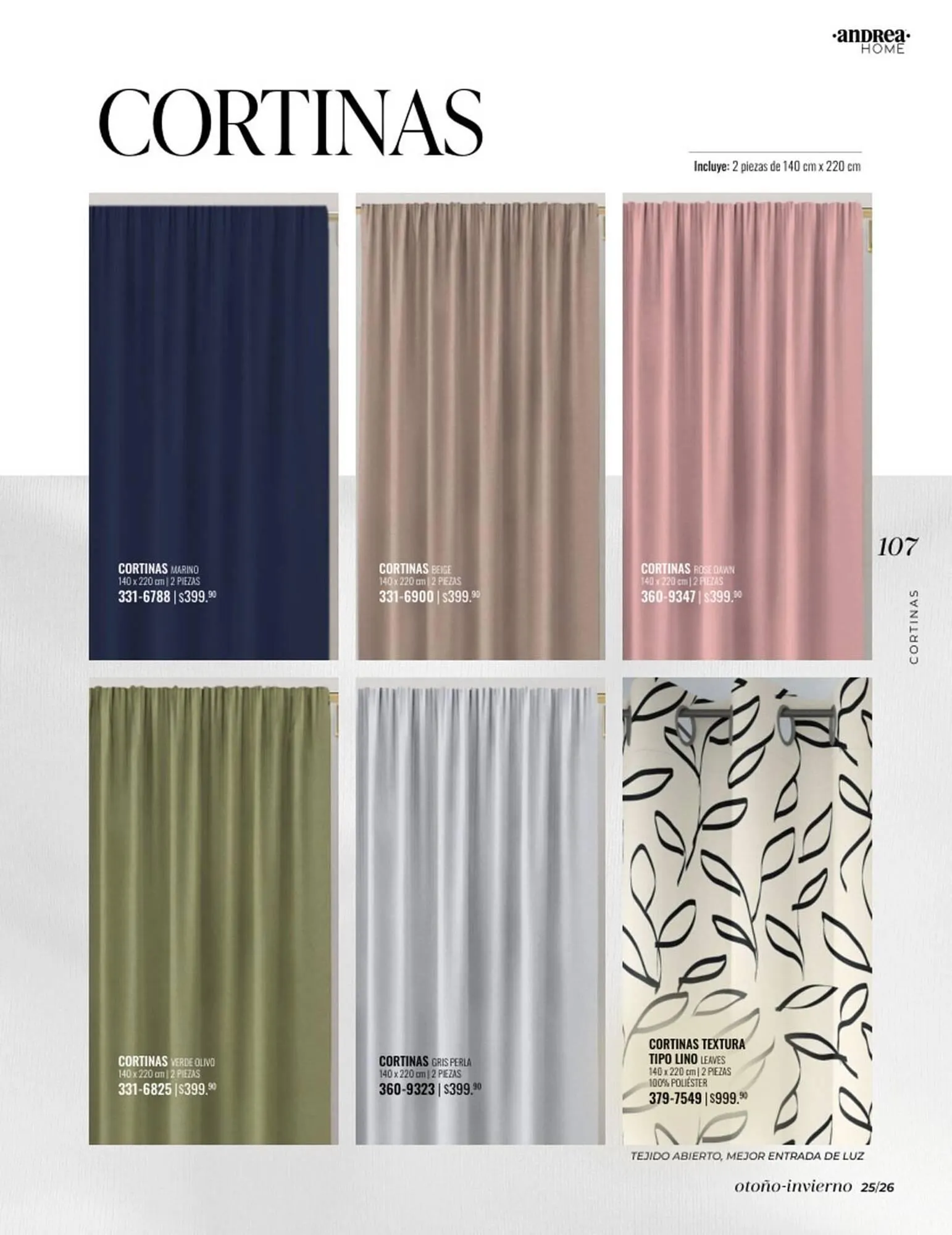 Catálogo de Catálogo Andrea 14 de enero al 31 de enero 2026 - Pagina 107