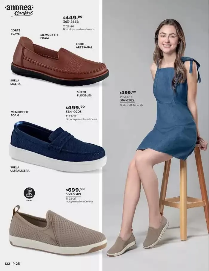 Catálogo de ANDREA | CALZADO DAMA 26 de enero al 24 de mayo 2025 - Pagina 122