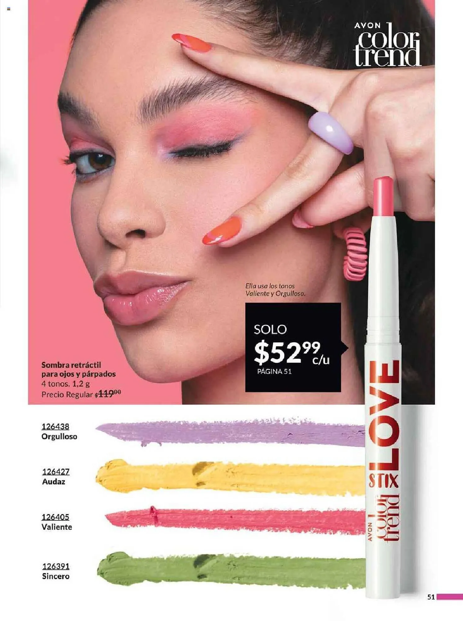 Catálogo de Catálogo Avon 24 de febrero al 4 de abril 2024 - Pagina 51