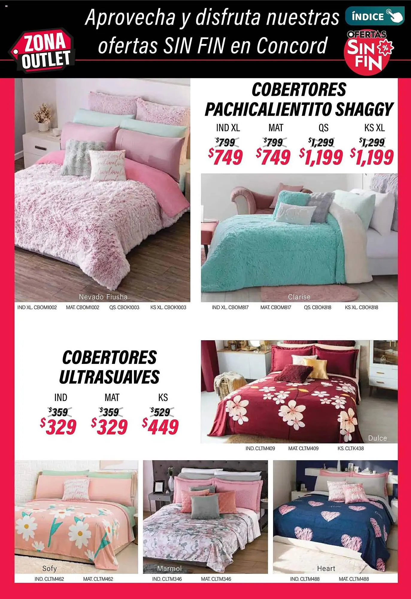 Catálogo de Catálogo Colchas Concord 1 de noviembre al 1 de febrero 2026 - Pagina 273