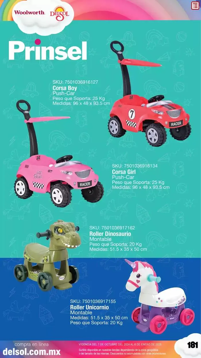 Catálogo de Llegó el Castillo del Juguete 15 de octubre al 6 de enero 2025 - Pagina 181