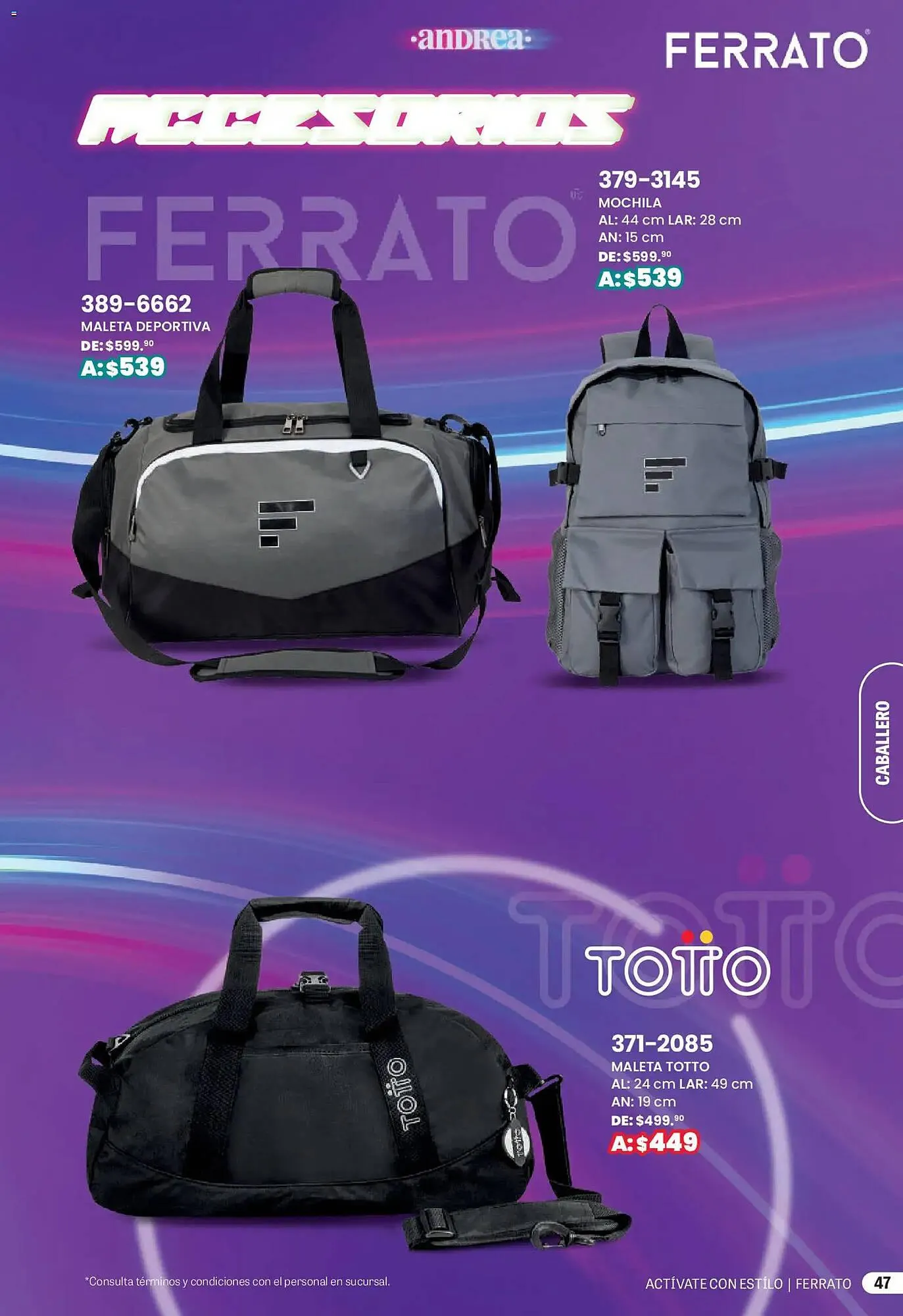 Catálogo de Catálogo Andrea 1 de marzo al 5 de abril 2026 - Pagina 47