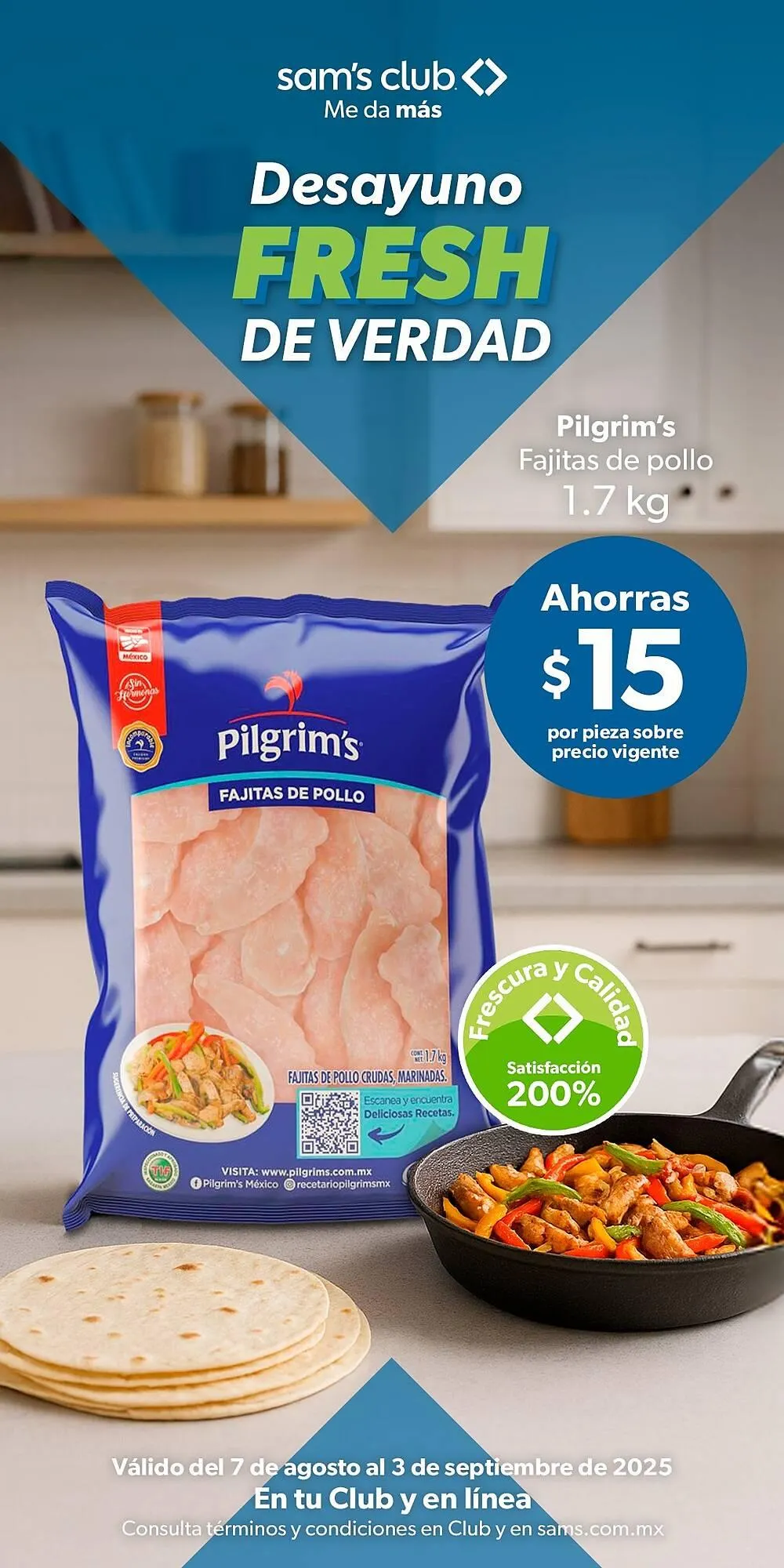 Catálogo de Catálogo Sam's Club 26 de agosto al 3 de septiembre 2025 - Pagina 1