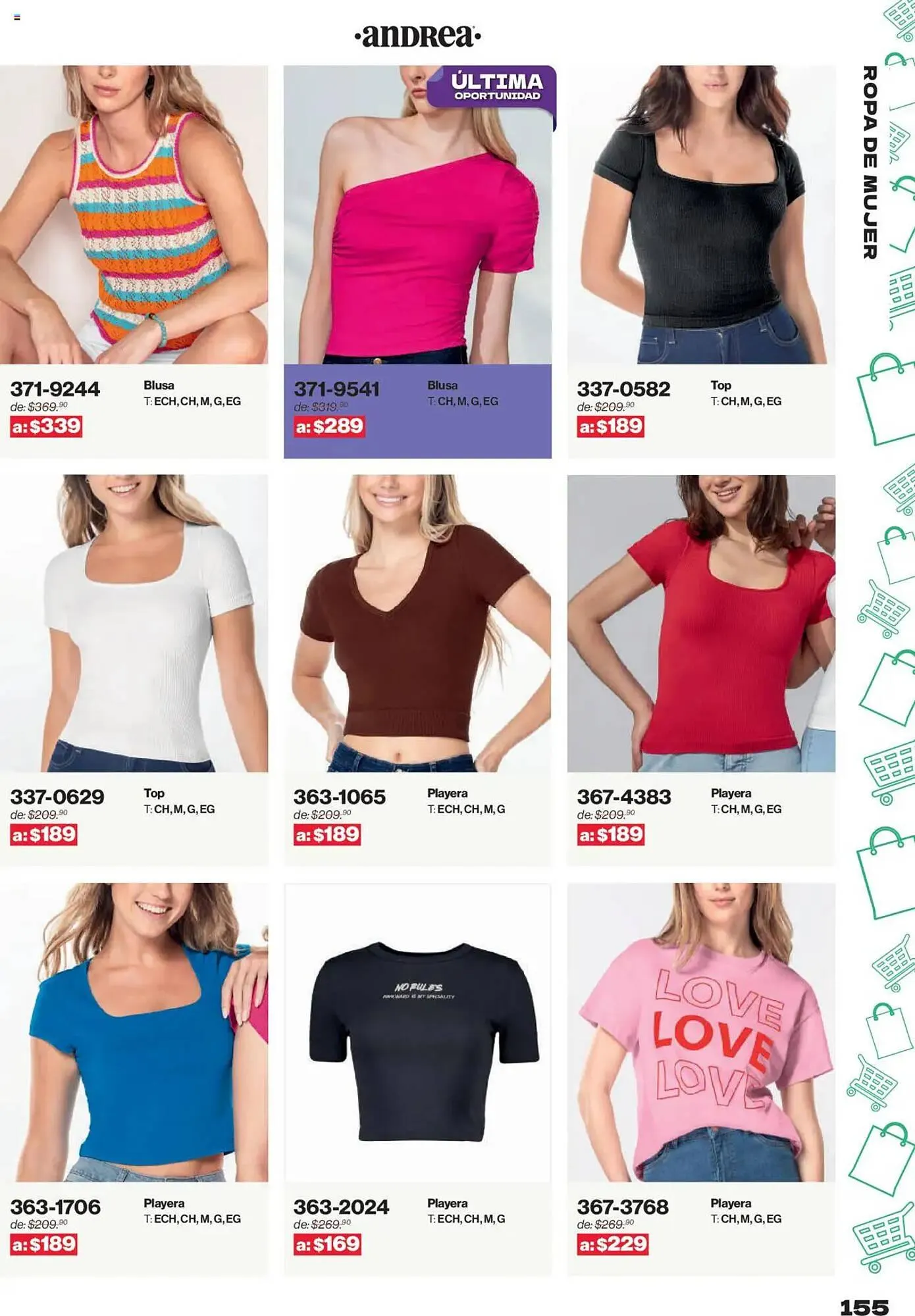 Catálogo de Catálogo Andrea 10 de agosto al 2 de noviembre 2025 - Pagina 155