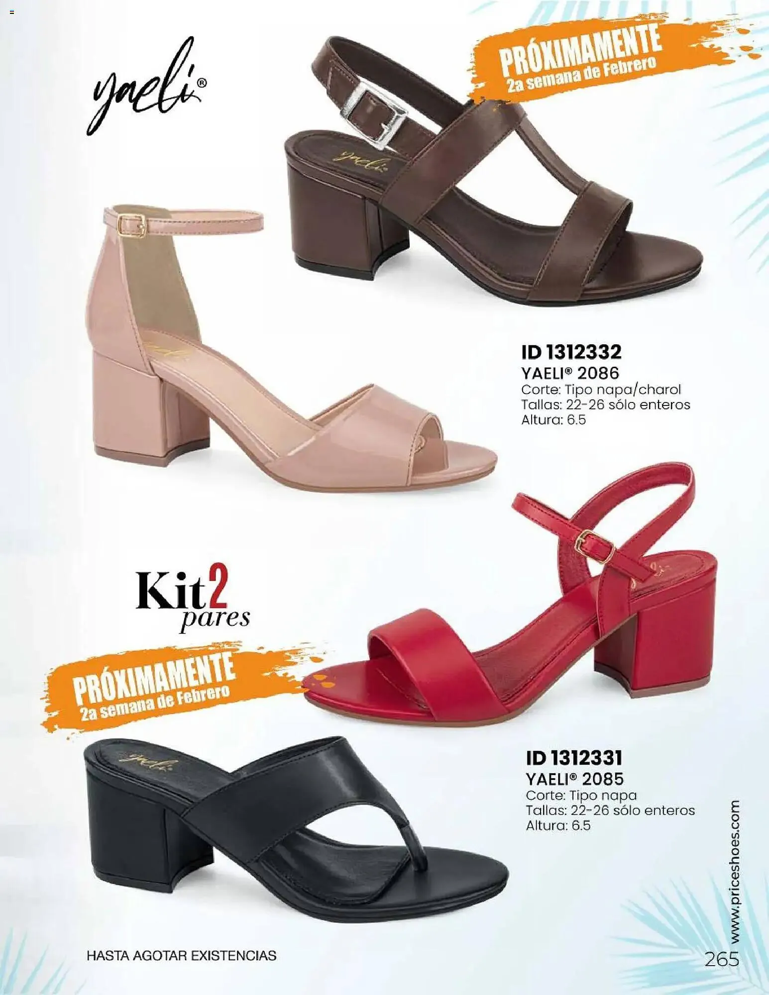 Catálogo de Catálogo Price Shoes 31 de enero al 1 de enero 2027 - Pagina 265