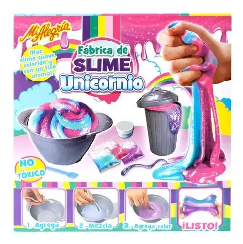 Fábrica De Slime Unicornio Mi Alegría