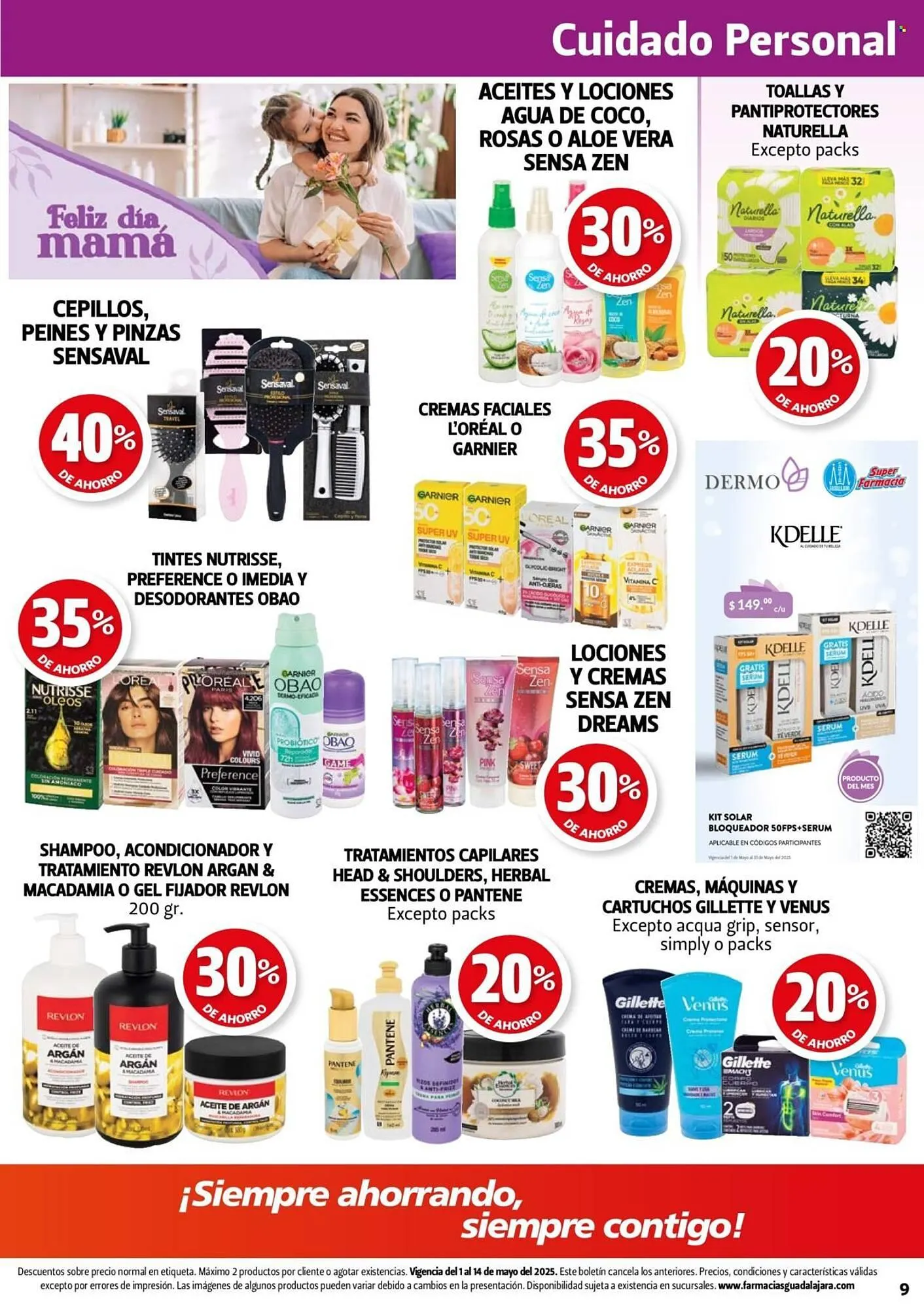 Catálogo de Catálogo Farmacias Guadalajara 1 de mayo al 14 de mayo 2025 - Pagina 9