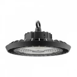 Tecnolite Lámpara LED de Campana Secunda I, Interiores, Luz de Día, 100W, 12.000 Lúmenes, Negro, para Iluminación Industrial
