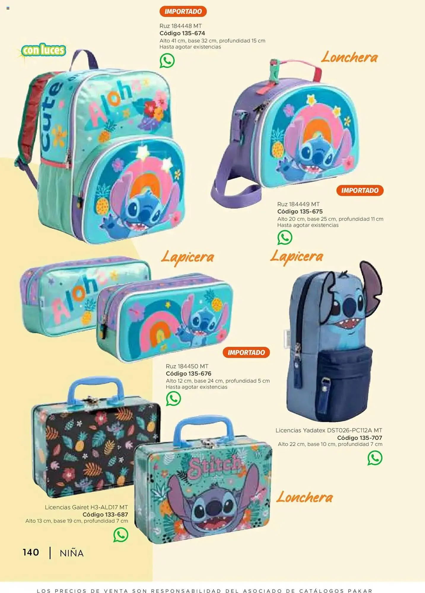 Catálogo de Catálogo SC Pakar 24 de julio al 1 de enero 2026 - Pagina 140