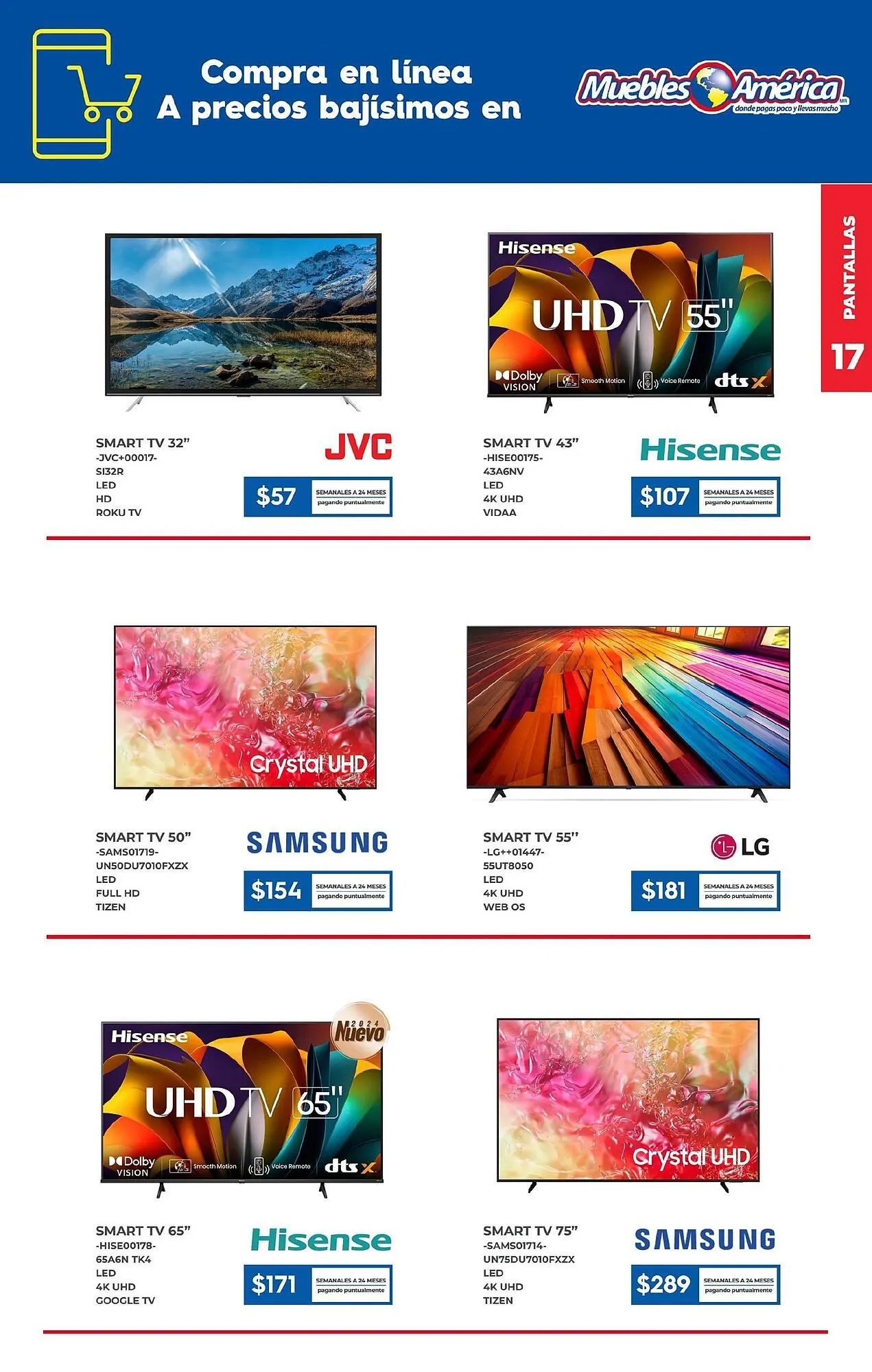 Catálogo de Catálogo Muebles América 21 de julio al 15 de agosto 2025 - Pagina 17