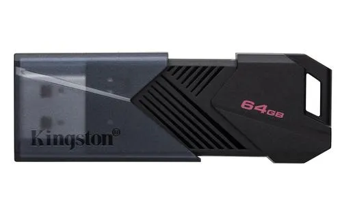 Memoria Usb Kingston Datatraveler Exodia Onyx 64Gb Usb A 3.2 Gen1 Negro Dtxon/64Gb