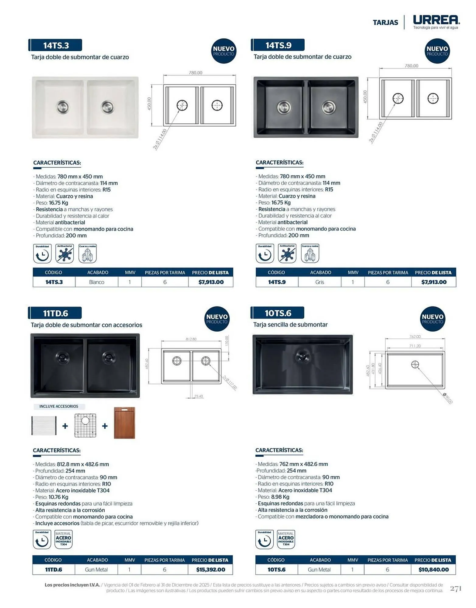 Catálogo de Catálogo Urrea 28 de febrero al 28 de febrero 2026 - Pagina 277