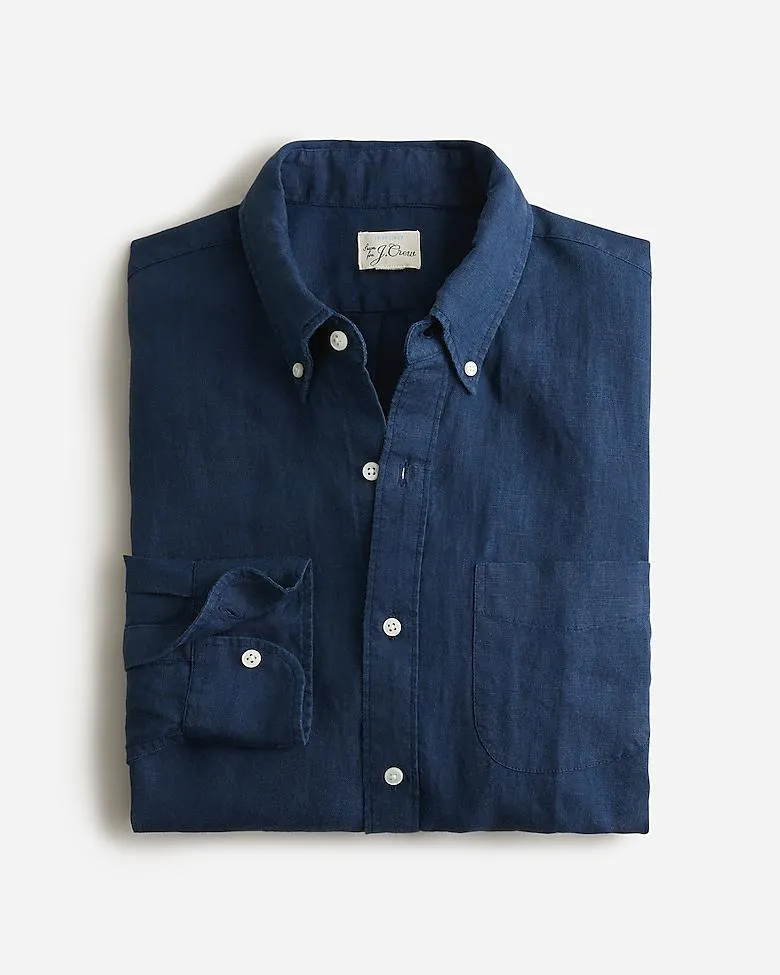 Slim Baird McNutt Irish linen shirt
