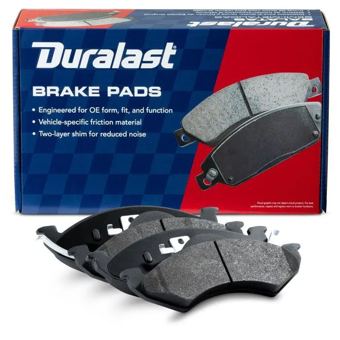 Juego de Balatas de Disco Semi-Metalicas Duralast MKD746