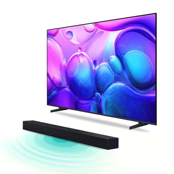 Combo Pantalla 75" Samsung QLED Q6F 4K Smart TV + Barra de Sonido 2.0 Ch HW-B400F Negro