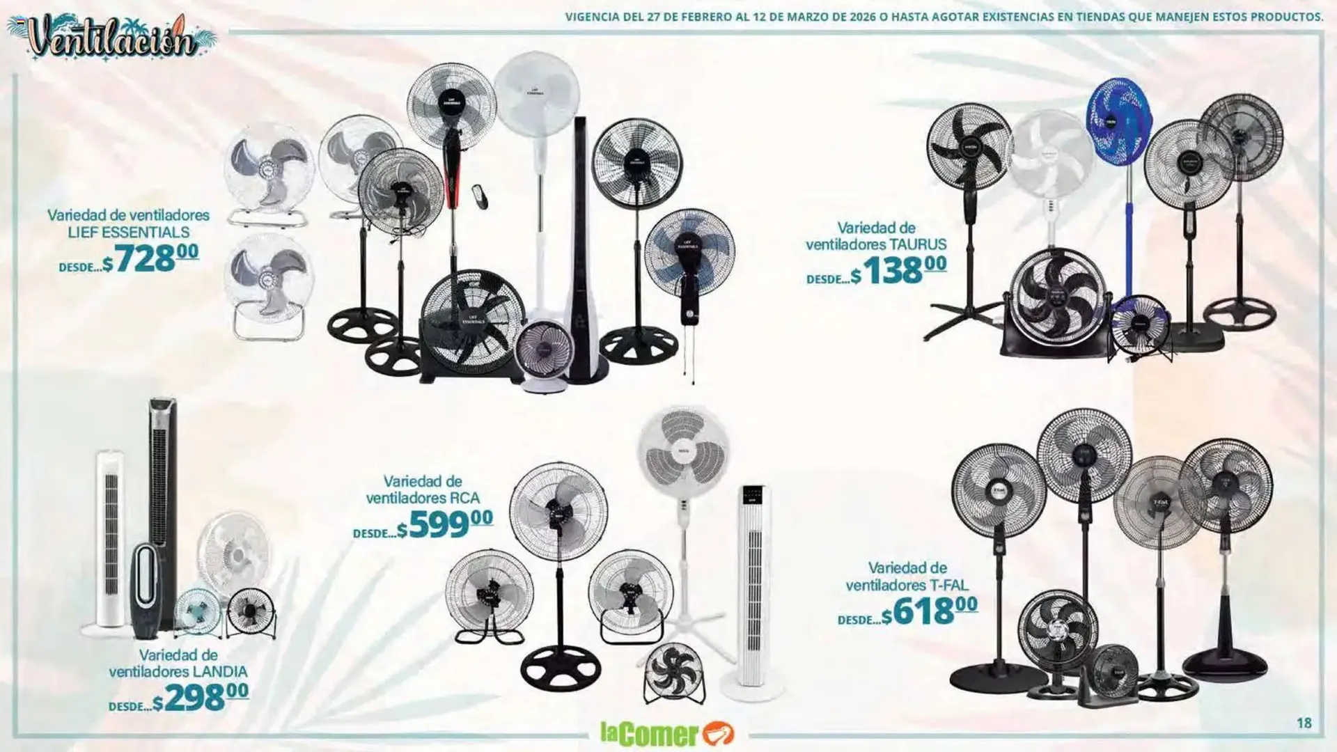 Catálogo de Folleto La Comer 28 de febrero al 12 de marzo 2026 - Pagina 18