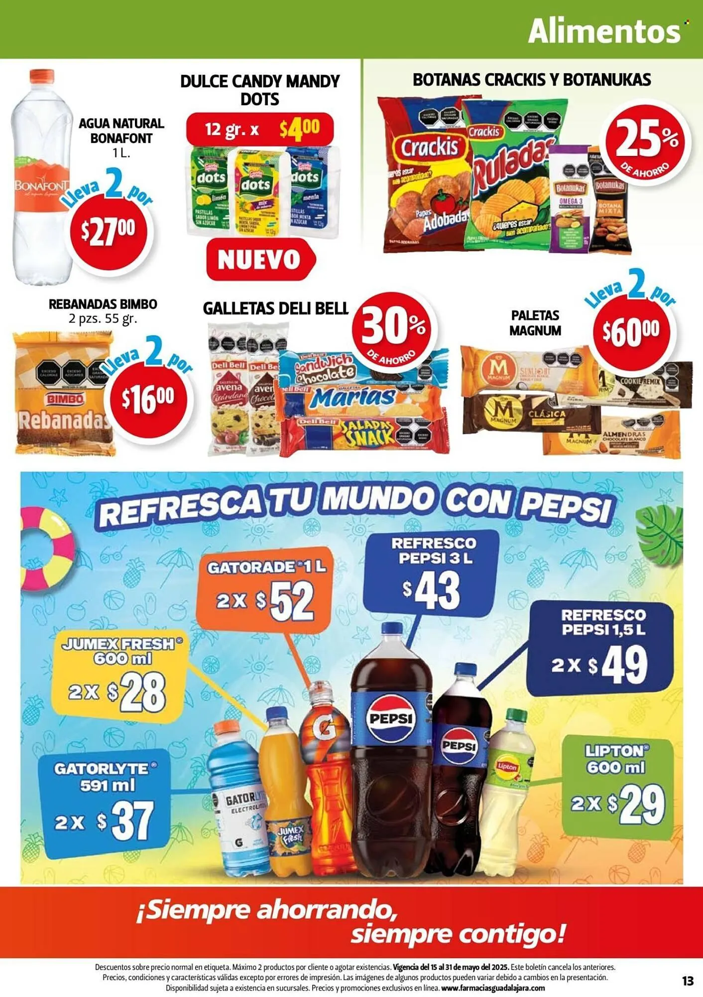 Catálogo de Catálogo Farmacias Guadalajara 15 de mayo al 31 de mayo 2025 - Pagina 13