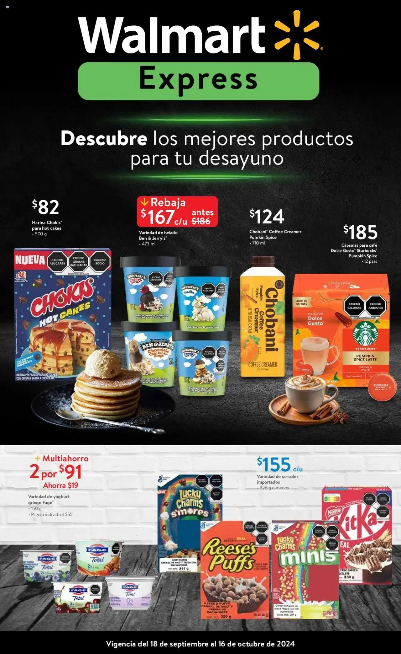 Catálogo de Walmart Express folleto 18 de septiembre al 16 de octubre 2024 - Pagina 1