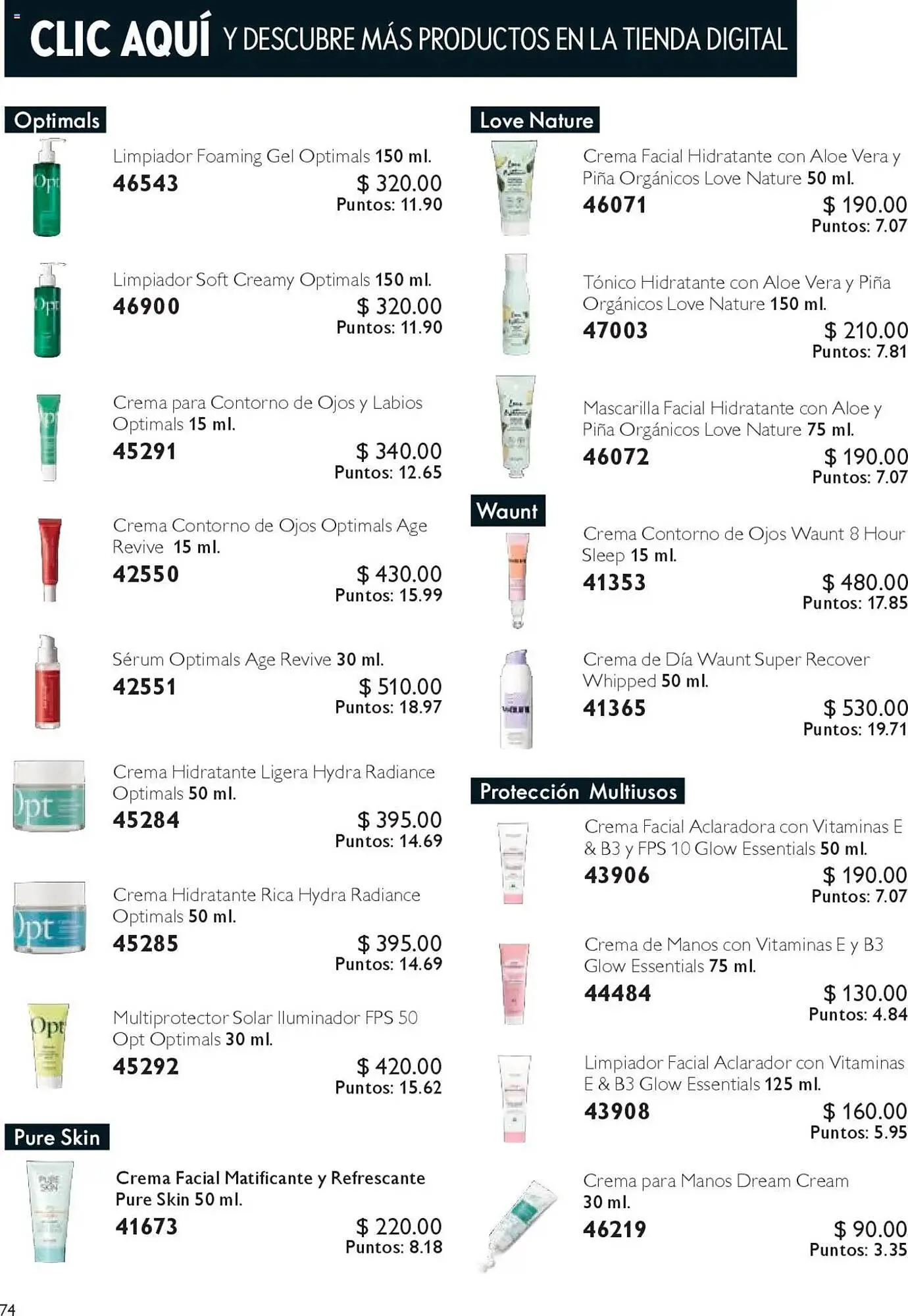 Catálogo de Catálogo Oriflame 13 de septiembre al 5 de octubre 2025 - Pagina 74