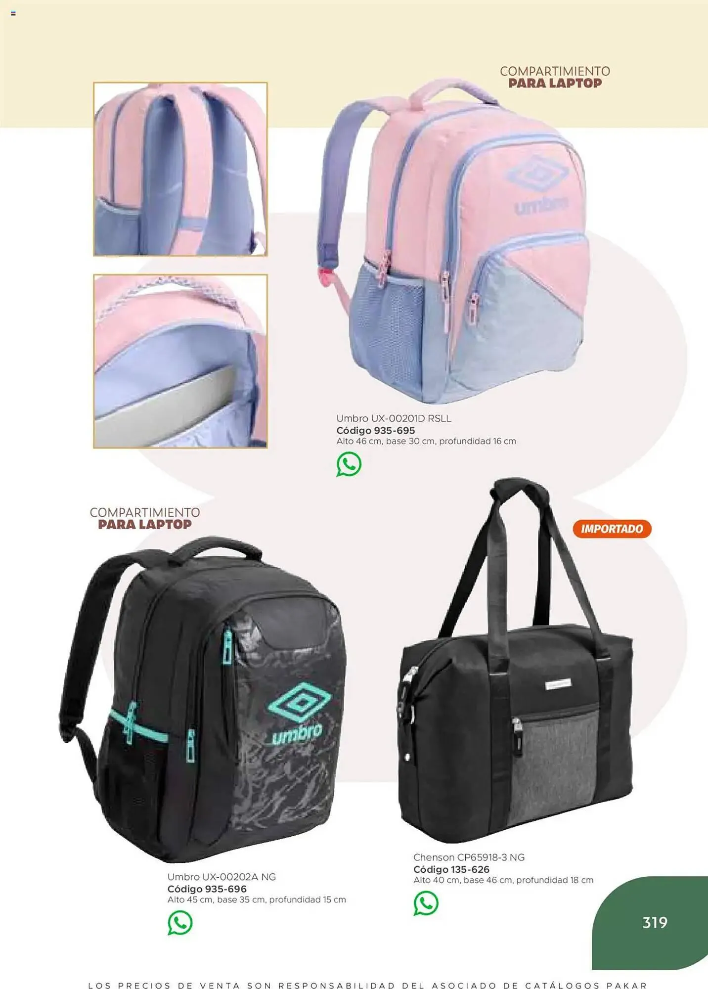 Catálogo de Catálogo SC Pakar 24 de julio al 1 de enero 2026 - Pagina 319