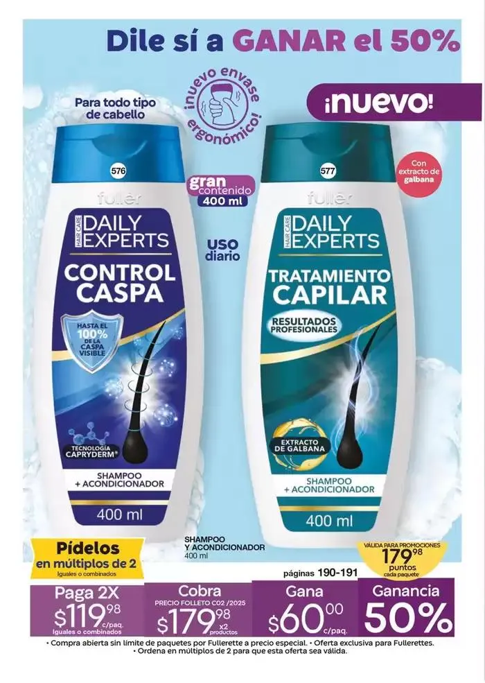 Catálogo de Fuller Revista Gana Más C02 1 de enero al 31 de diciembre 2025 - Pagina 12