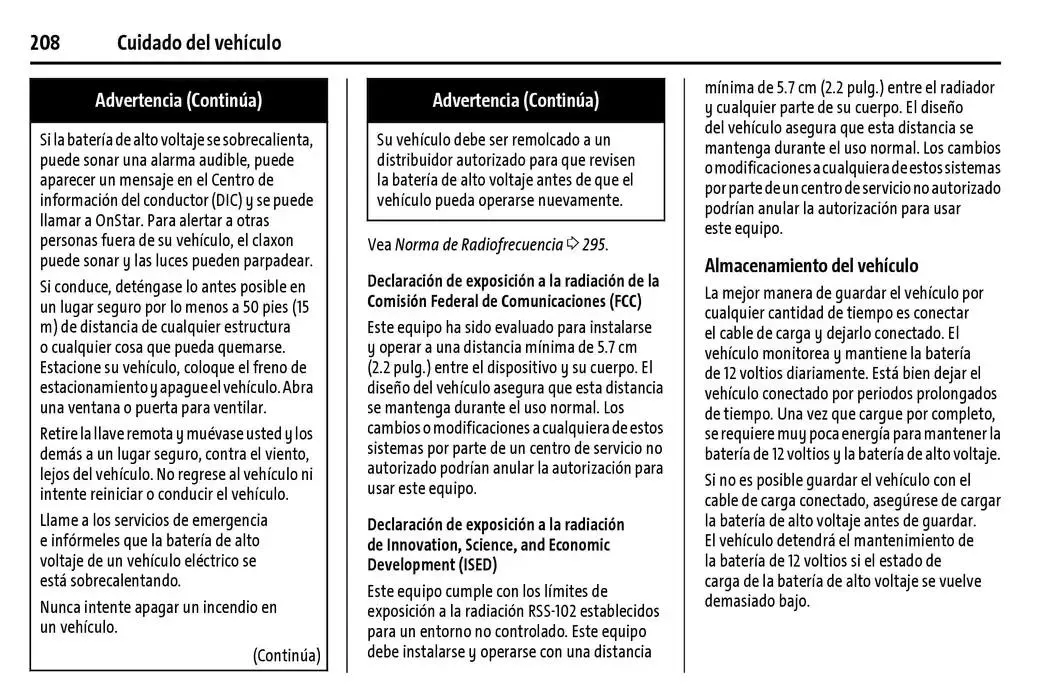 Catálogo de BrightDrop 400 Y BrightDrop 600 Manual del propietario 22 de enero al 31 de diciembre 2025 - Pagina 209