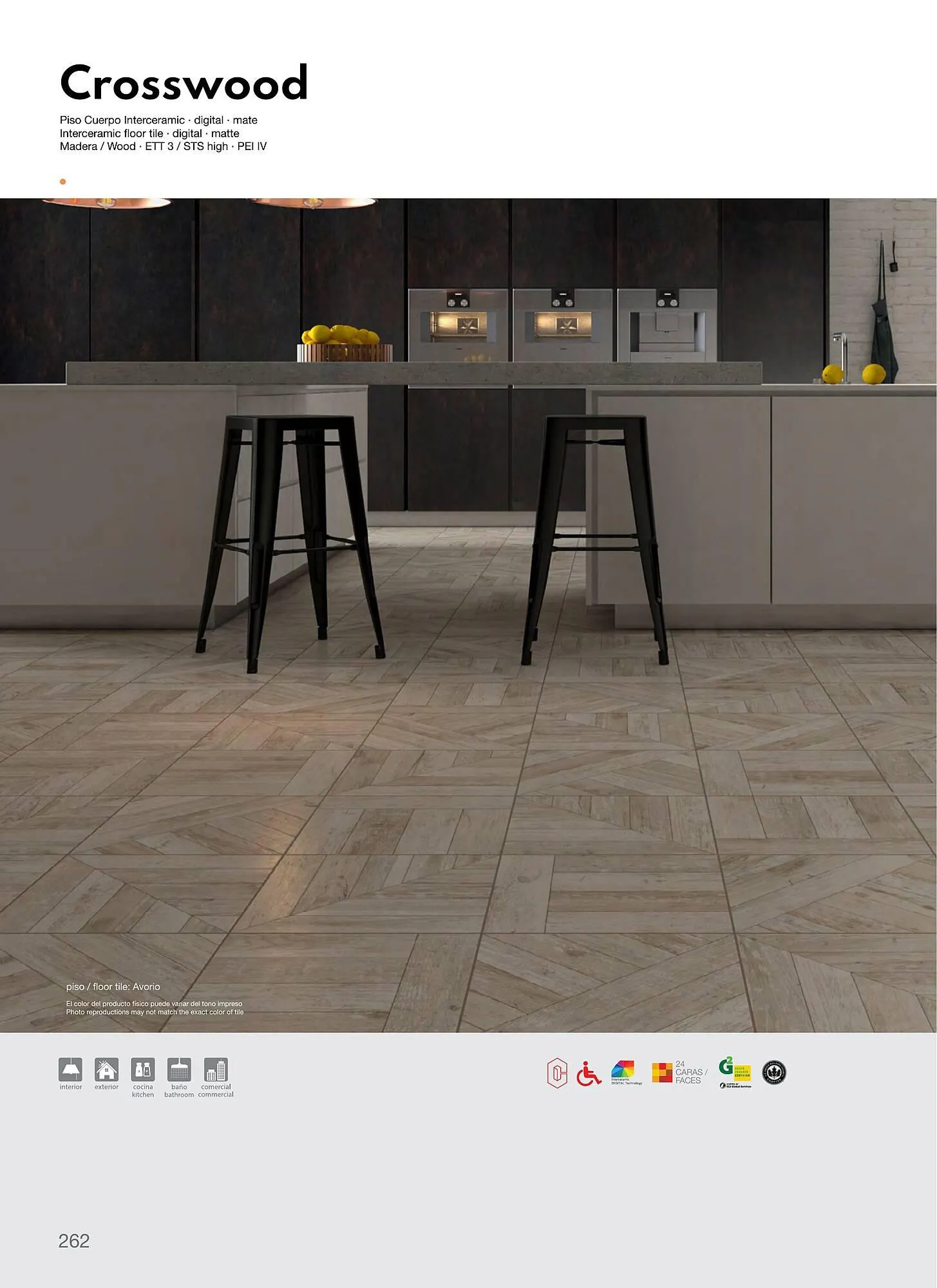 Catálogo de Catálogo Interceramic 12 de marzo al 31 de diciembre 2024 - Pagina 262