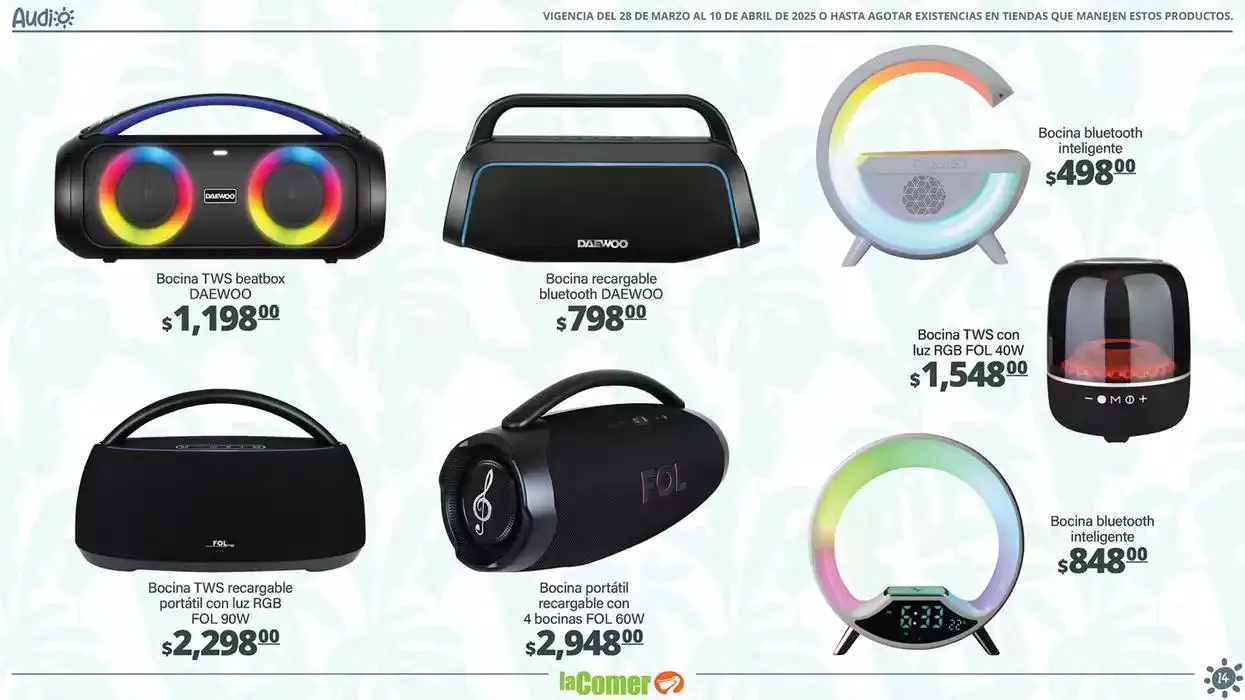 Catálogo de La Comer Vacaciones 28 de marzo al 10 de abril 2025 - Pagina 14