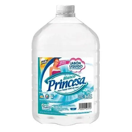 Jabón Líquido Blanco Princesa 3.5 L