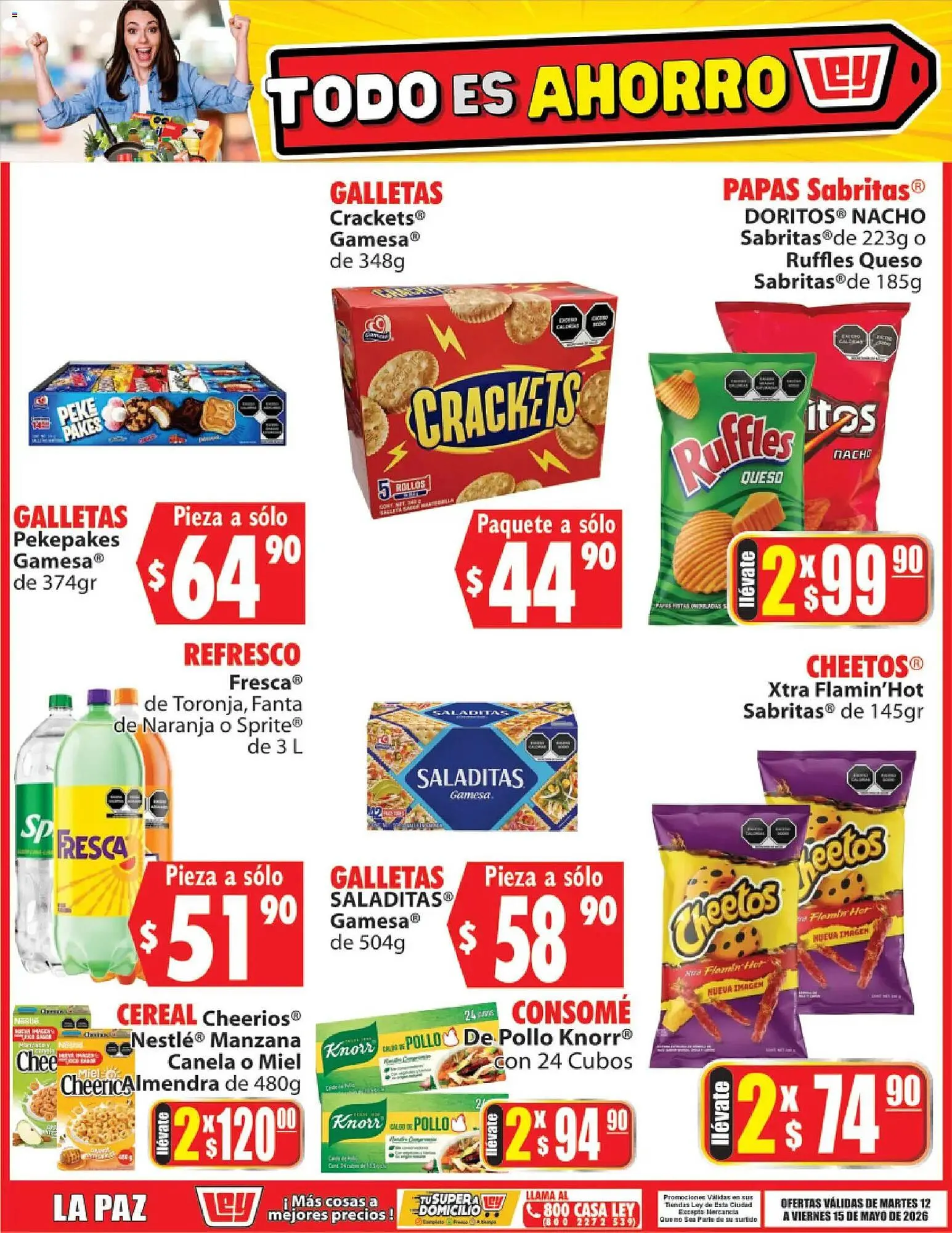 Catálogo de Folleto Casa Ley 12 de mayo al 15 de mayo 2026 - Pagina 4