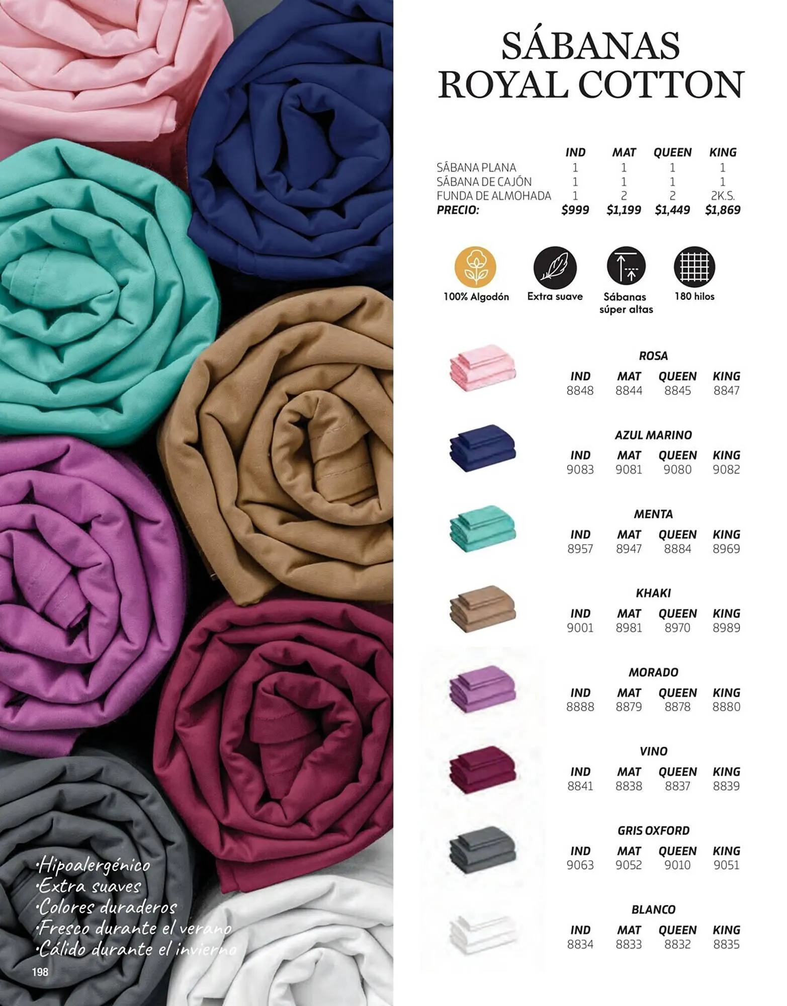 Catálogo de Catálogo Íntima Hogar 7 de noviembre al 31 de diciembre 2023 - Pagina 210