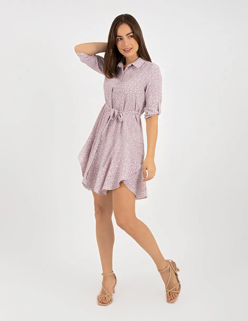 Vestido arriba de la rodilla casual Salsa para mujer