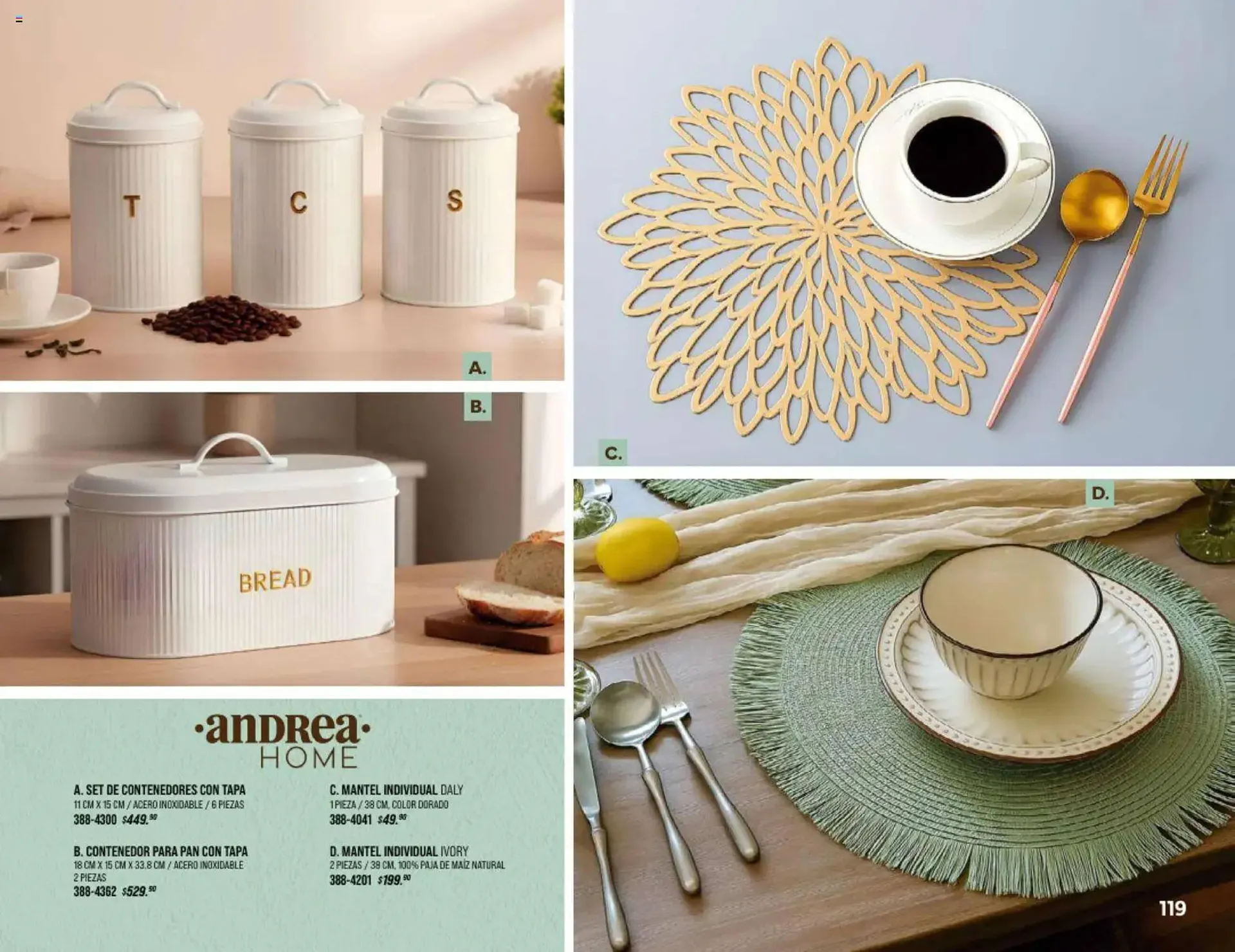 Catálogo de Catálogo Andrea 25 de enero al 23 de agosto 2026 - Pagina 119