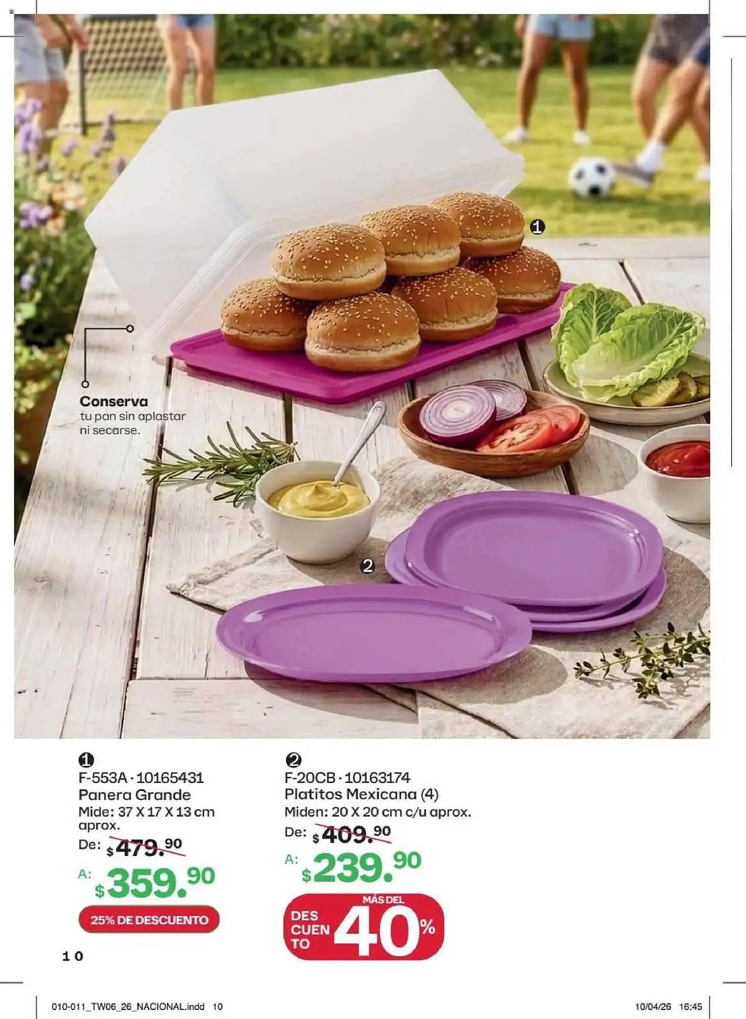 Catálogo de Catálogo Tupperware 18 de mayo al 14 de junio 2026 - Pagina 10