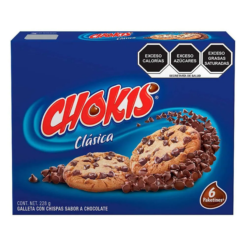 Galletas Gamesa Chokis Clásica 228 gr